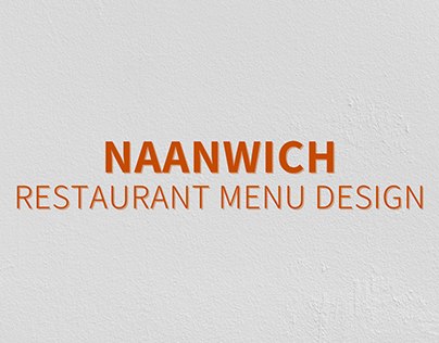 Naanwich Restaurant TV Video Menu Design