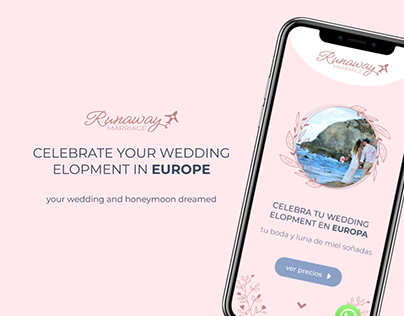 Runaway Marriages Brand - UI/UX