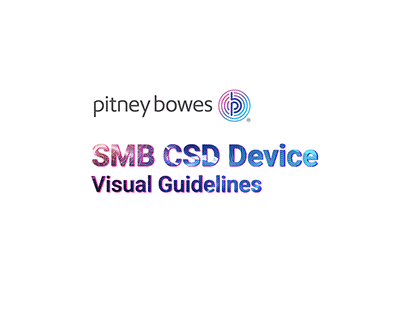 SMB CSD Device_Visual Guidelines