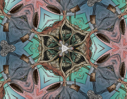 Kaleidoscope illustration