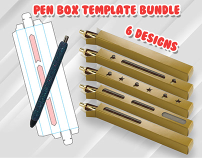 Epoxy glitter pen BOX