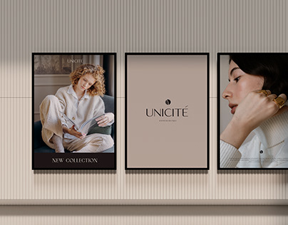 Brand Identity for knitwear boutique Unicite