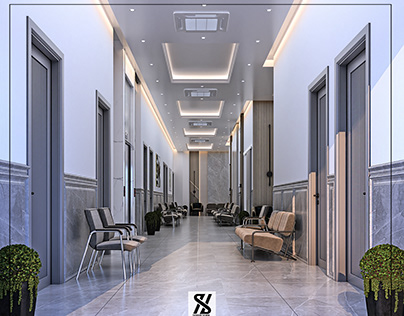 interior design for the Malak Medical Complex
