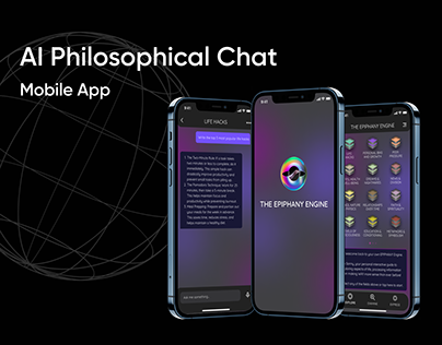Mobile App. AI Philosophical Chat
