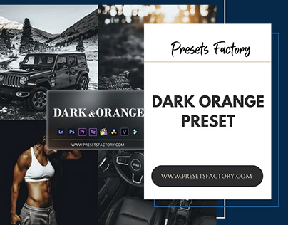 Dark Orange Preset - Presets Factory