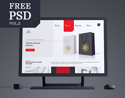 Friday Giveaway: Free Multipurpose PSD vol. 2