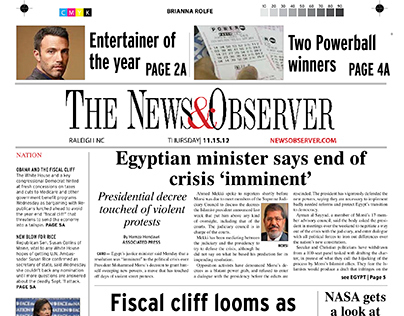 Mock Front Page
