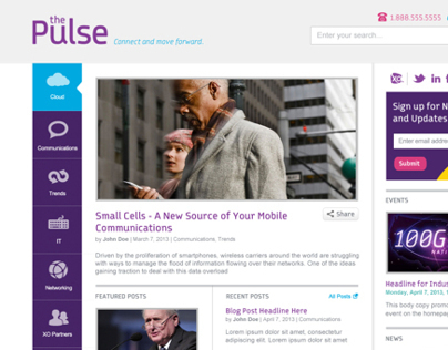 XO Communications: The Pulse Redesign 2013