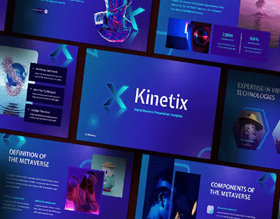 Metaverse And Virtual Reality Powerpoint Template