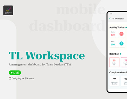 TL Workspace (Mobile Dashboard)