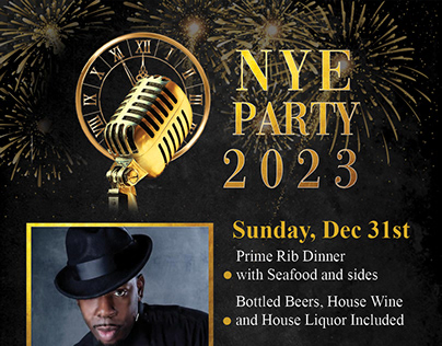 Kind of Blue - NYE Party 2023 poster