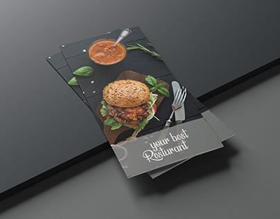 Restaurants Tri-Fold Brochure