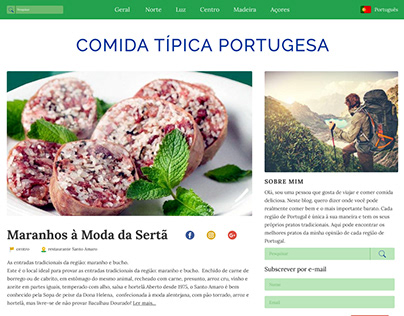 Blog - Comida típica portuguesa