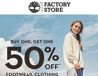 Timberland Factory Store Consumer Emails