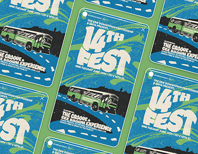 14th Fest | Event Poster & Promotional Graphics