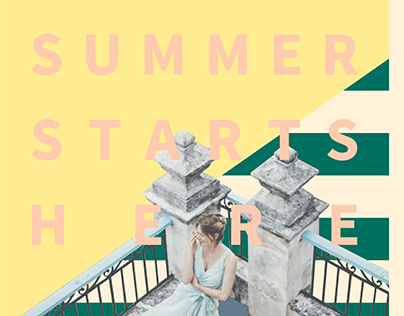 Summer Vibe - Boden online catalogue cover design  
