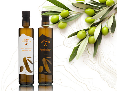 Label for Extra Virgin Olive Oil