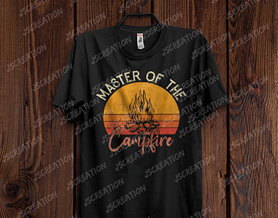 Campfire T-shirt Design