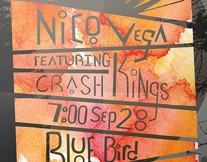 Nico Vega Concert Poster