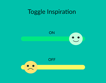 Toggle Inspiration. On/Off Switch. Designdaily