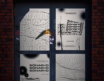 Sonar Festival posters & animation