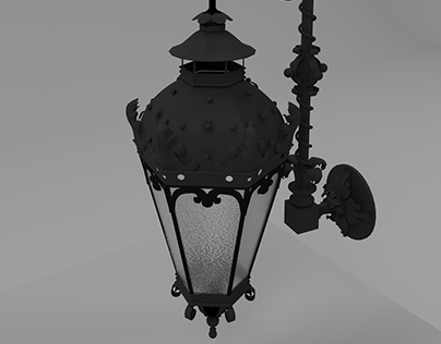 Outdoor lamp model