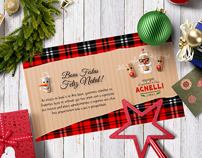 Agnelli  - cartão de natal