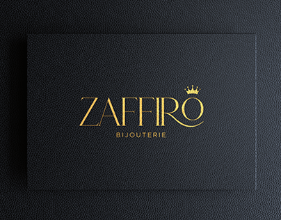 Visual identity of Zaffiro jewelry