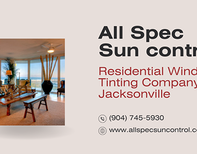 Residential Window Tinting Company Jacksonville