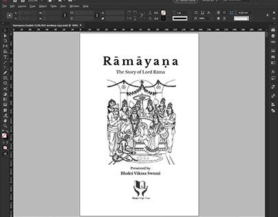 Book Layout: Ramayana English