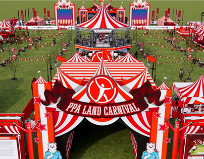 PPA LAND CARNIVAL Octagon Tent
