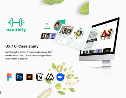 Healthify Website UI/UX Case Study.