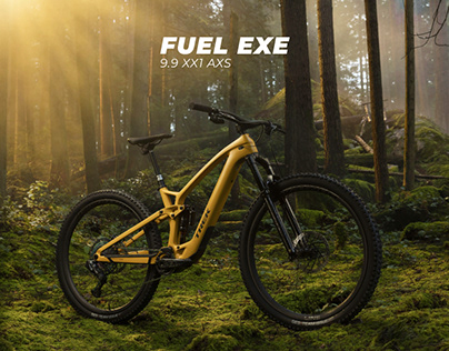 Fuel EXe 9.9 XX1 AXS. Landing page UI/UX Design concept