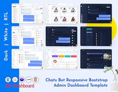 Chatx Bot Admin Dashboard UI Kit