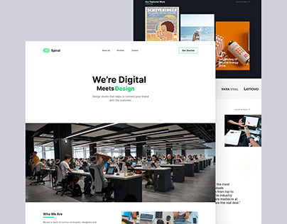 Creative Agency Interactive Website Design