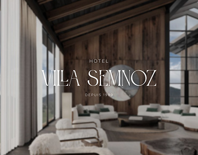 Villa Semnoz - identité visuelle