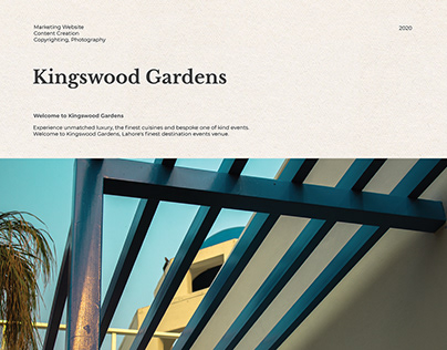 Kingswood Gardens - Marketing Website