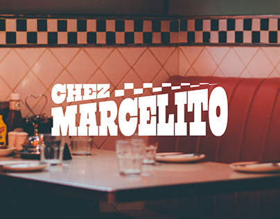 Chez Marcelito - Diner - Identité visuelle