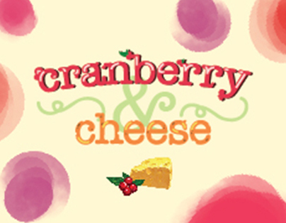 cranberry and cheese card