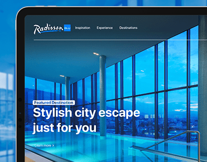 Radisson Blu Website Redesign