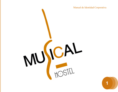 Manual de Identidad Corporativa para "Musical Hostel"