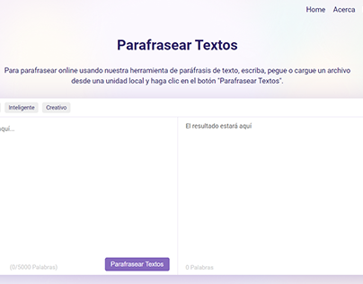 Parafrasear Textos - Parafraseo Online