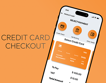 Creditcard checkout page