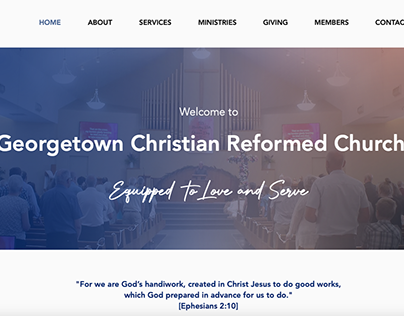 Georgetown Christian Reformed Church Website