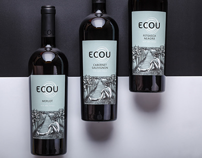 Wine Label Design - Ecou