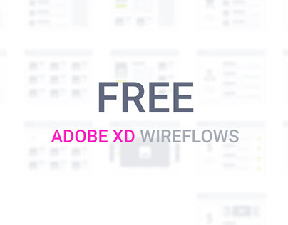 Adobe XD Desktop Wireflows