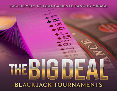 ACC - The Big Deal Blackjack Tournament Poster 2