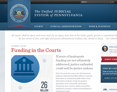 Judicial System of Pennsylvania Website