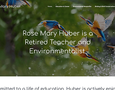 Rose Mary Huber Website
