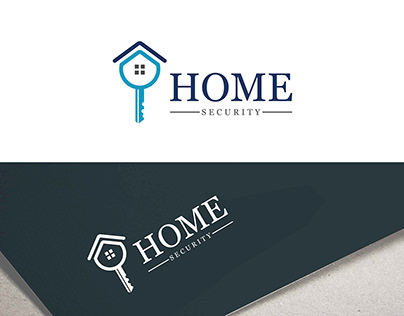 Home security logo design